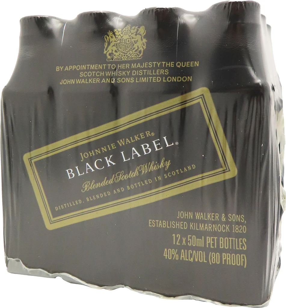 JOHNNIE-WALKER-BLACK-BLENDED-SCOTCH-WHISKY-50ML-12PK